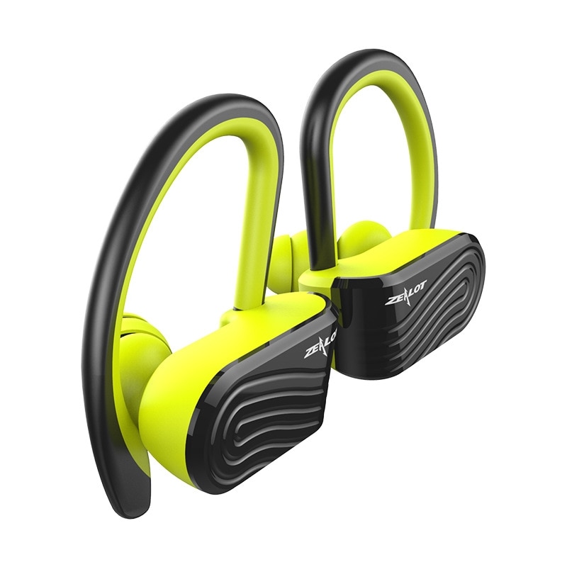 ZEALOT Dobbelte Earphones Sport Bluetooth med Ladeboks