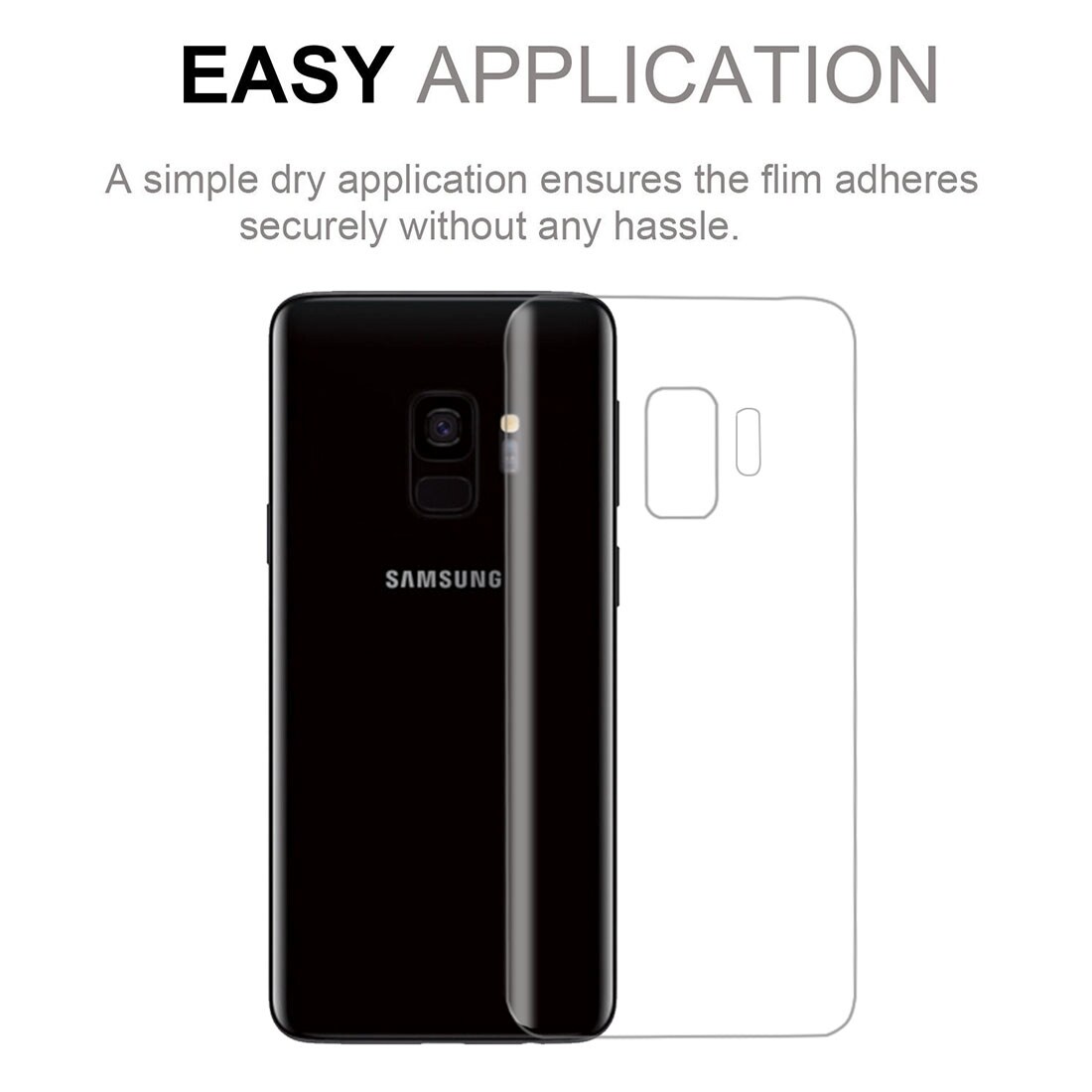 Skærmbeskyttelse Bagside Samsung Galaxy S9