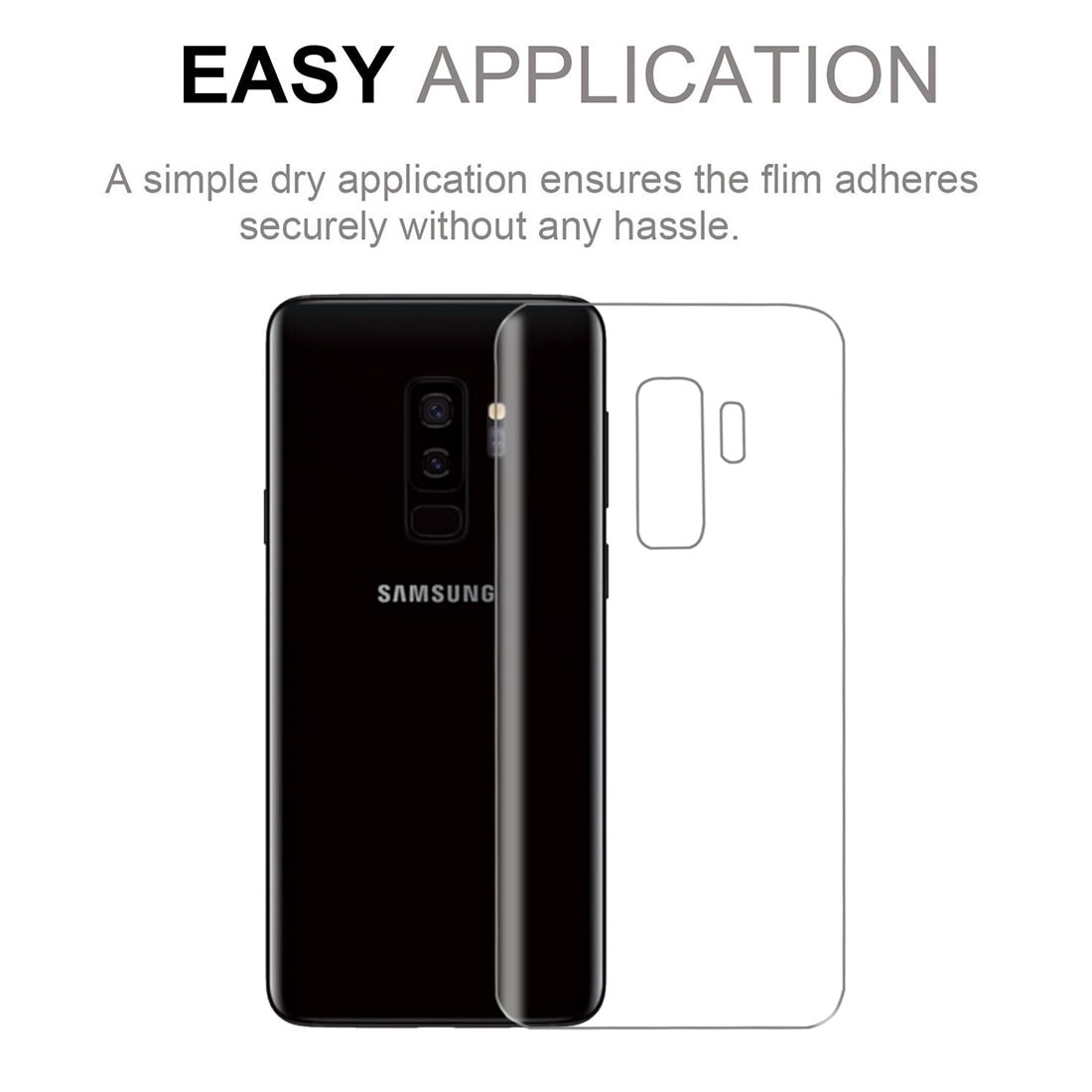 Skærmbeskyttelse Bagside Samsung Galaxy S9+