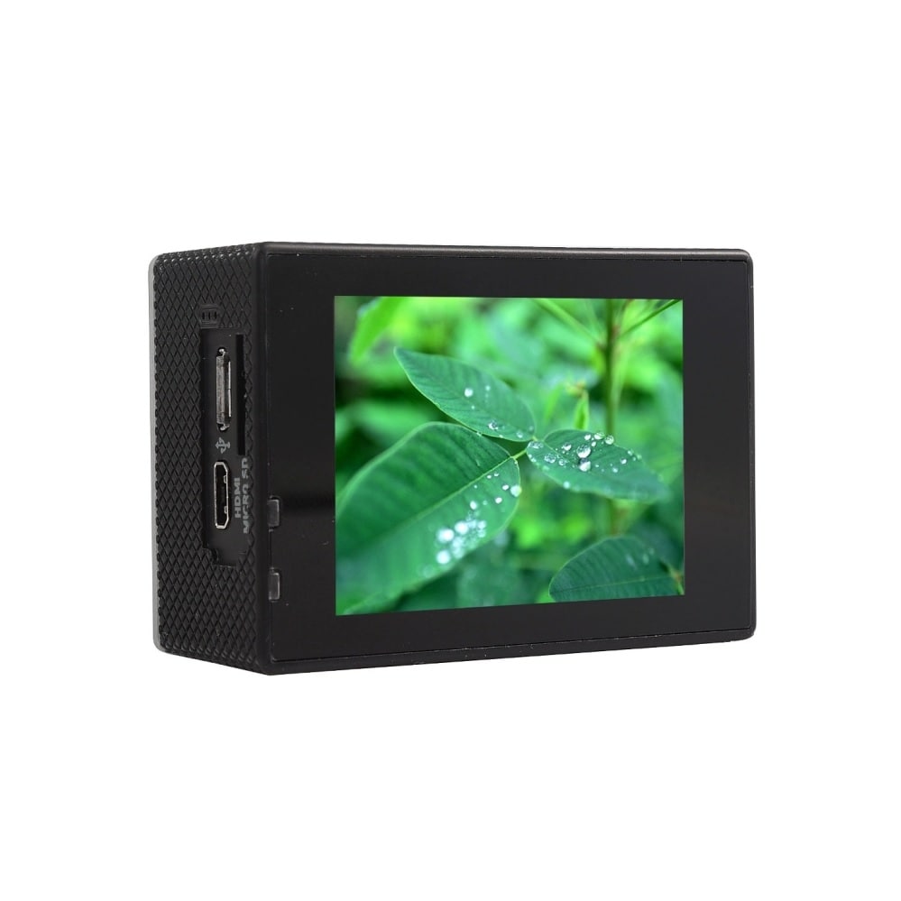 HAMTOD HD 4K Wi-Fi Actionkamera med fjernbetjening