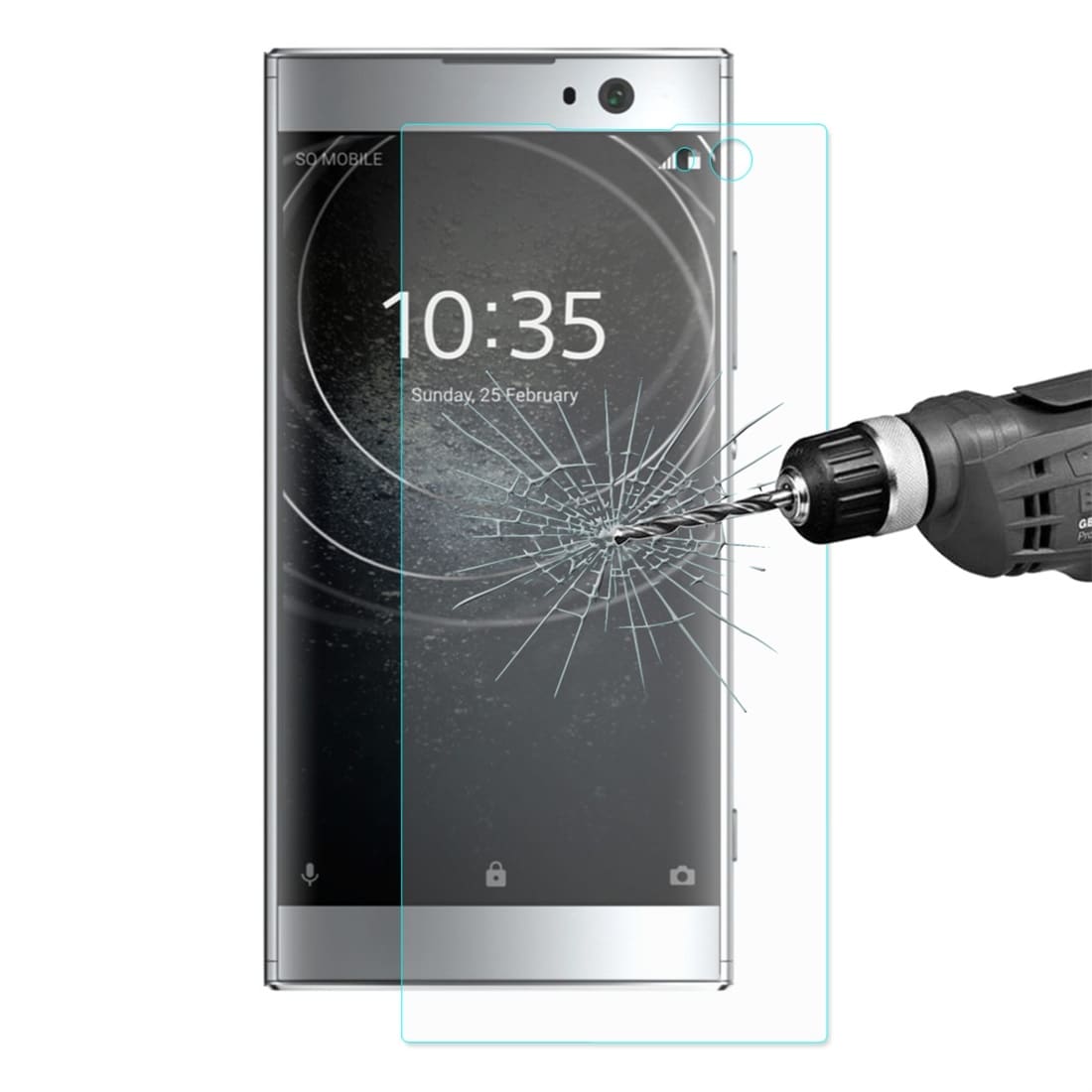 Skærmbeskyttelse i Hærdet Glas Sony Xperia XA2