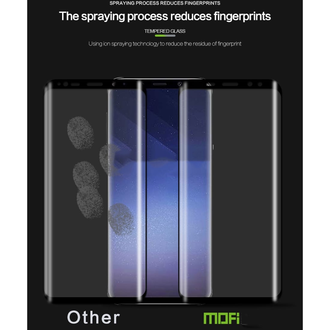 MOFI Skærmbeskyttelse i Hærdet Glas Samsung Galaxy S9