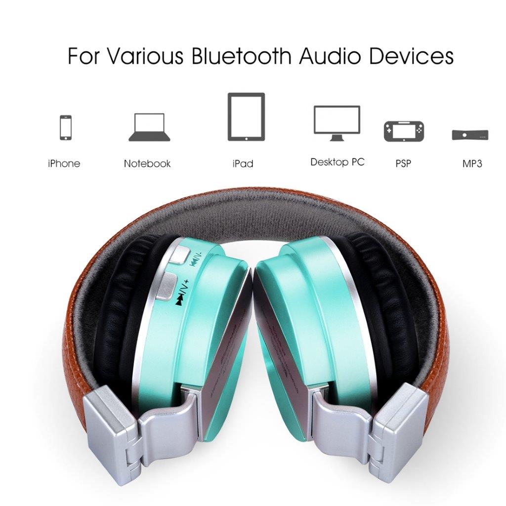 Mintgrøn Retro Bluetooth Headset til Mobiltelefon
