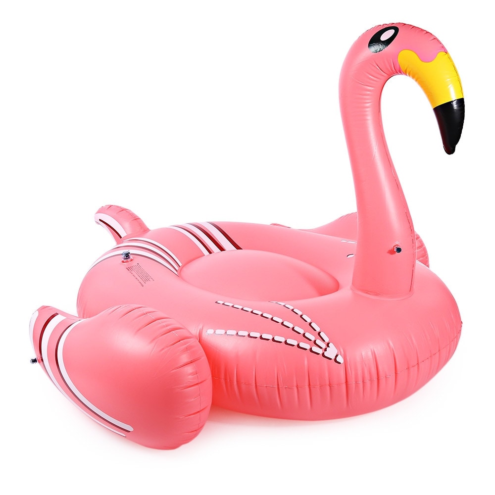 Oppustelig Flamingo bademadras