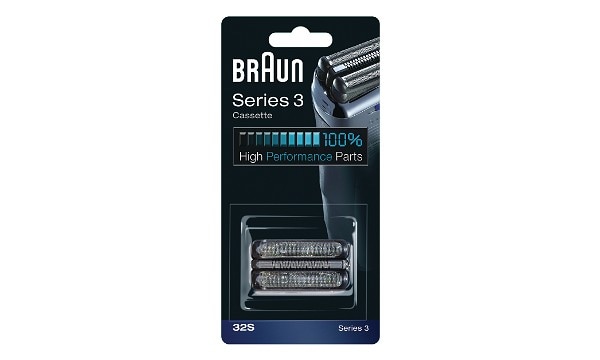 Skærehoved Braun 31B - Sort/Sølv