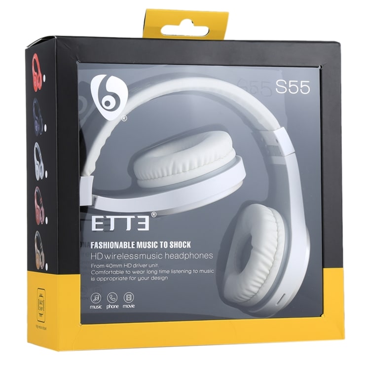 OVLENG S55 Bluetooth Headset  - Hvid