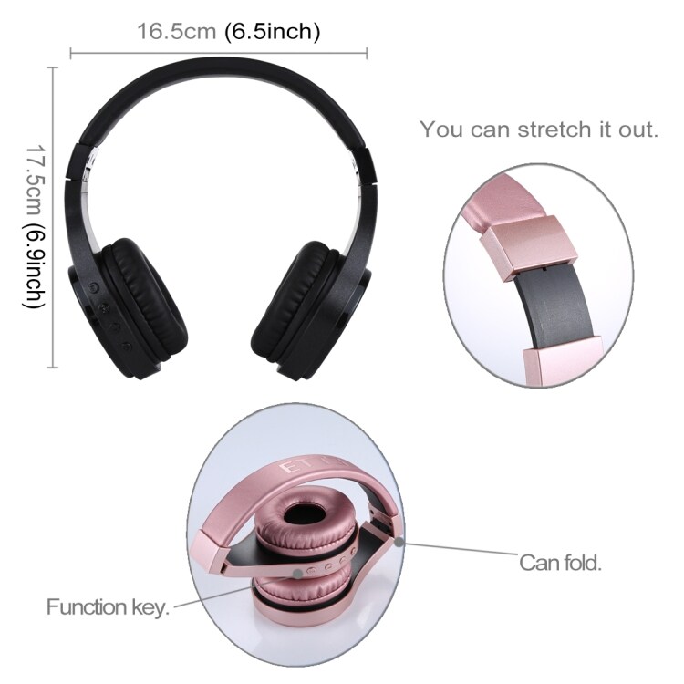 OVLENG S55 Bluetooth Headset - Sort