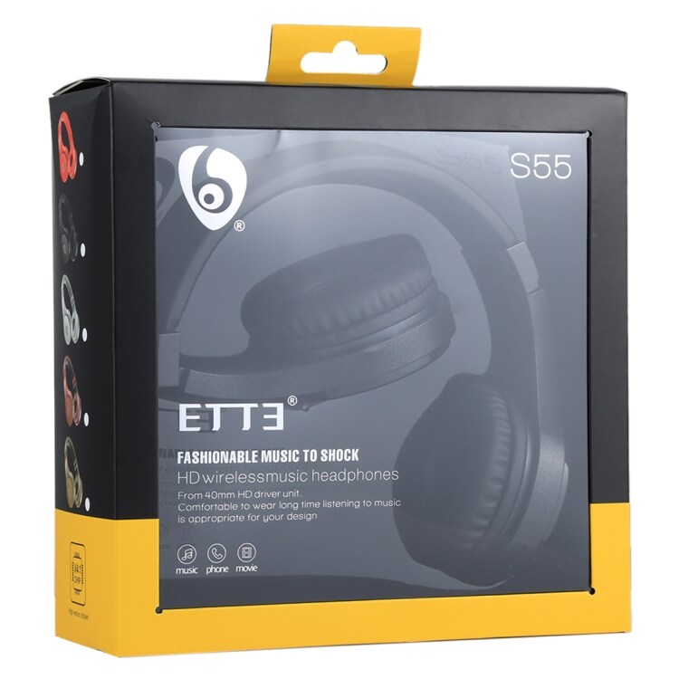 OVLENG S55 Bluetooth Headset - Sort
