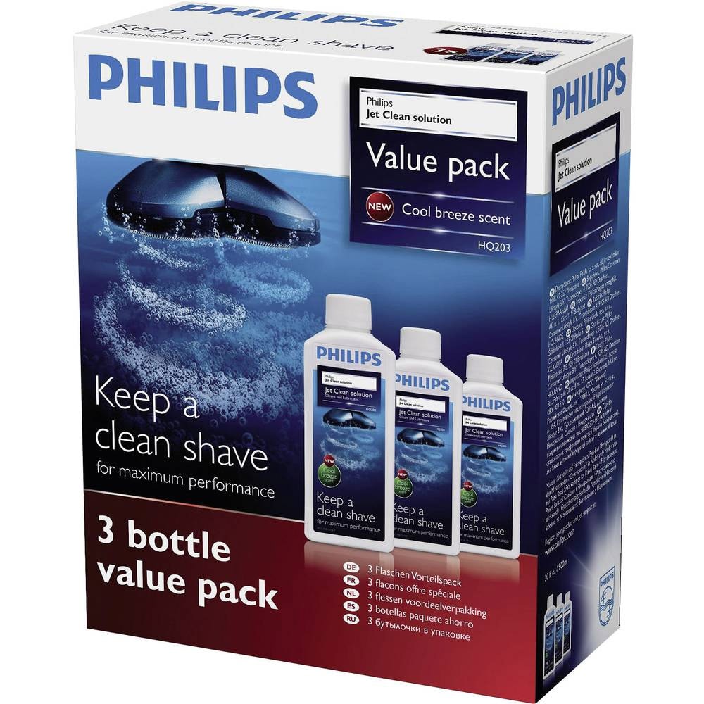 Philips Jet Clean Rengøringsopløsning HQ203/50 3-pak