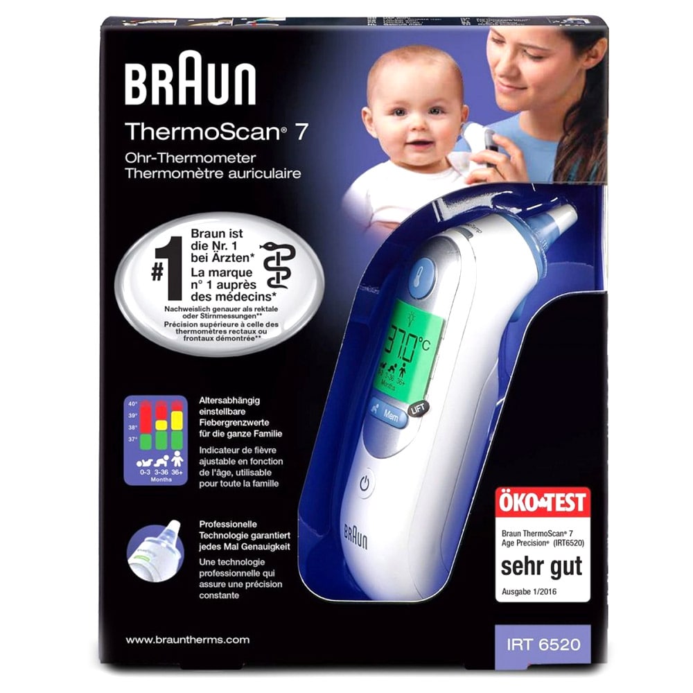 Braun ThermoScan 7 IRT 6520 Febertermometer