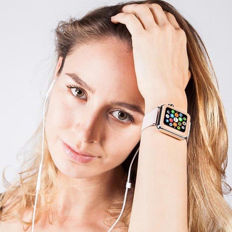 Rosa Skærmskåner i hærdet glas Apple Watch Series 3 38mm