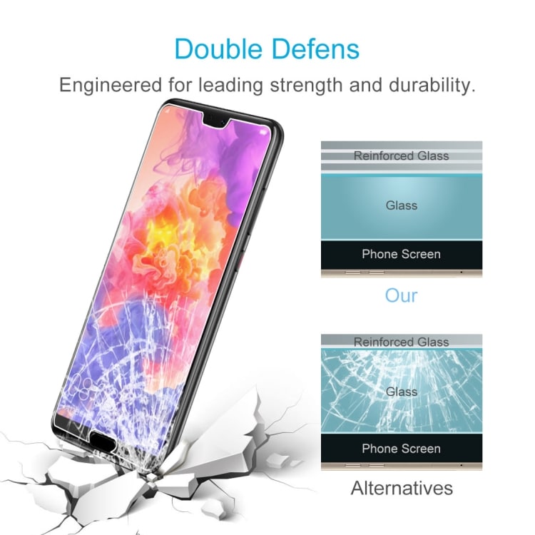 Skærmskåner i hærdet glas Huawei P20 Pro