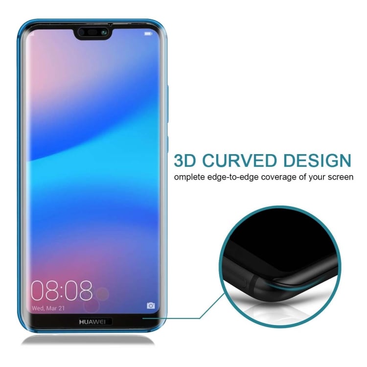 Skærmskåner i hærdet glas Huawei P20 Lite