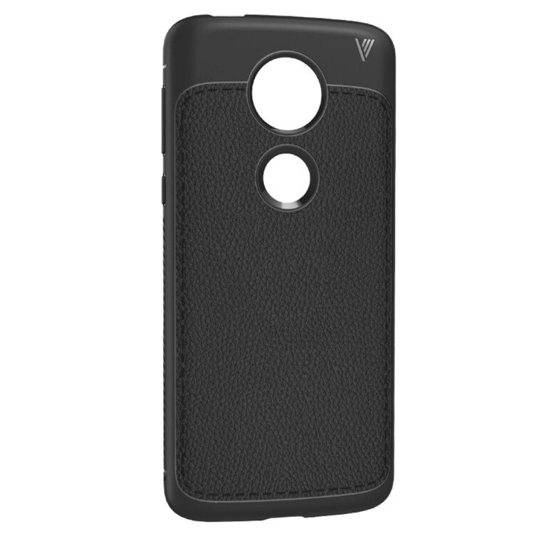 Cover med læderfinish til Motorola Moto E5 Plus