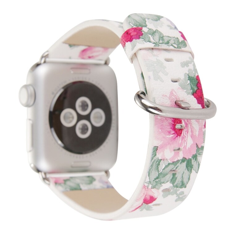 Urrem med blomster Apple Watch Series 3 & 2 & 1 42mm