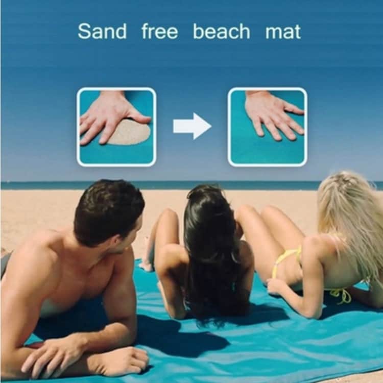 Sandfri måtte 2x2m - Hold sandet væk