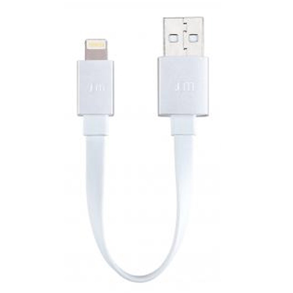 Just|Mobile Lightning - USB Type-A 10cm Hvid