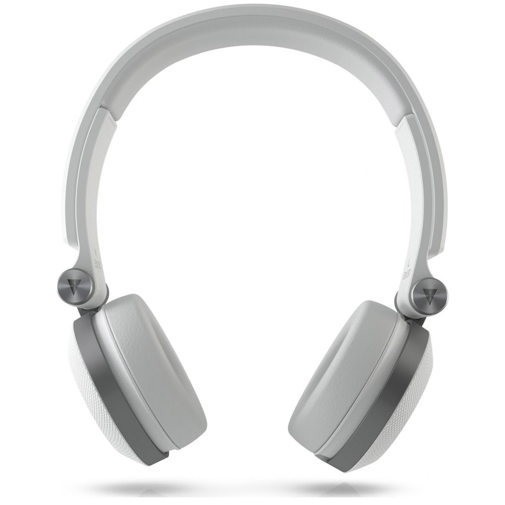 JBL Synchros E30 - Hvide høretelefoner for mobiltelefon