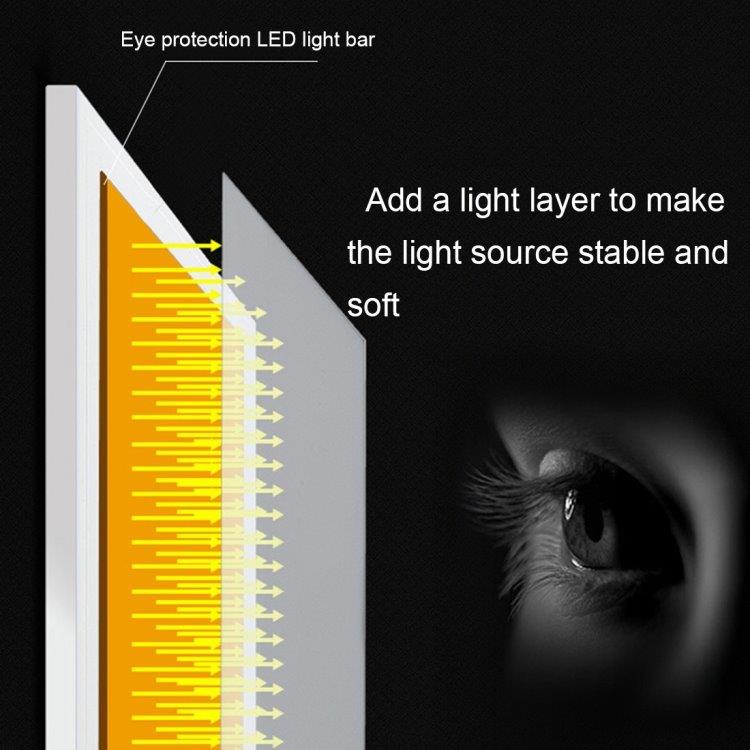 Tegneplade LED Bagbbelyst A4
