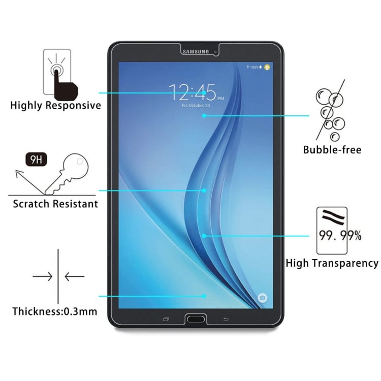 Glasskåner Samsung Galaxy Tab E 8.0 / T377