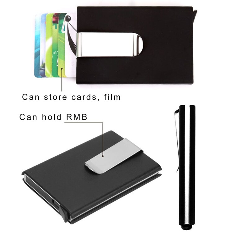 Tegnebog for kreditkort 10x6,6cm
