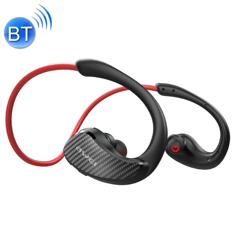 AWEI A881BL Sport Bluetooth Headset IPX4 - Rød