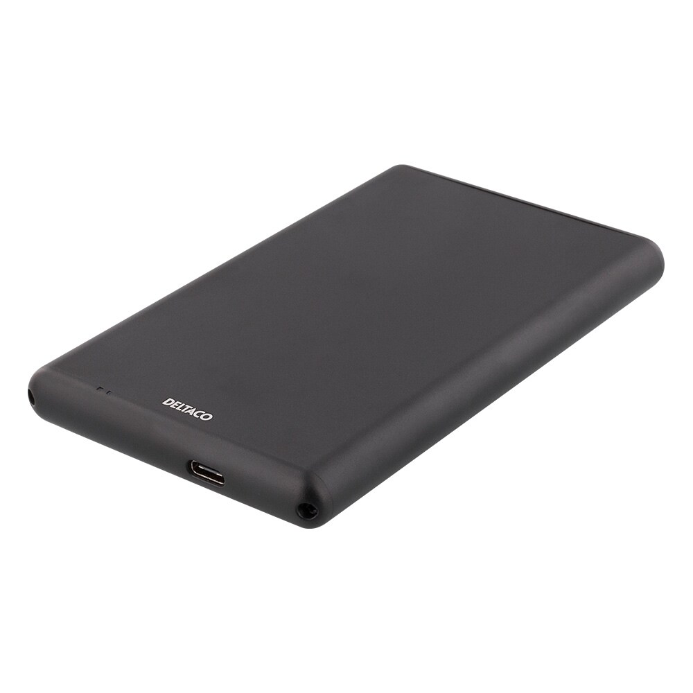 DELTACO USB-C SATA/SSD-kabinet