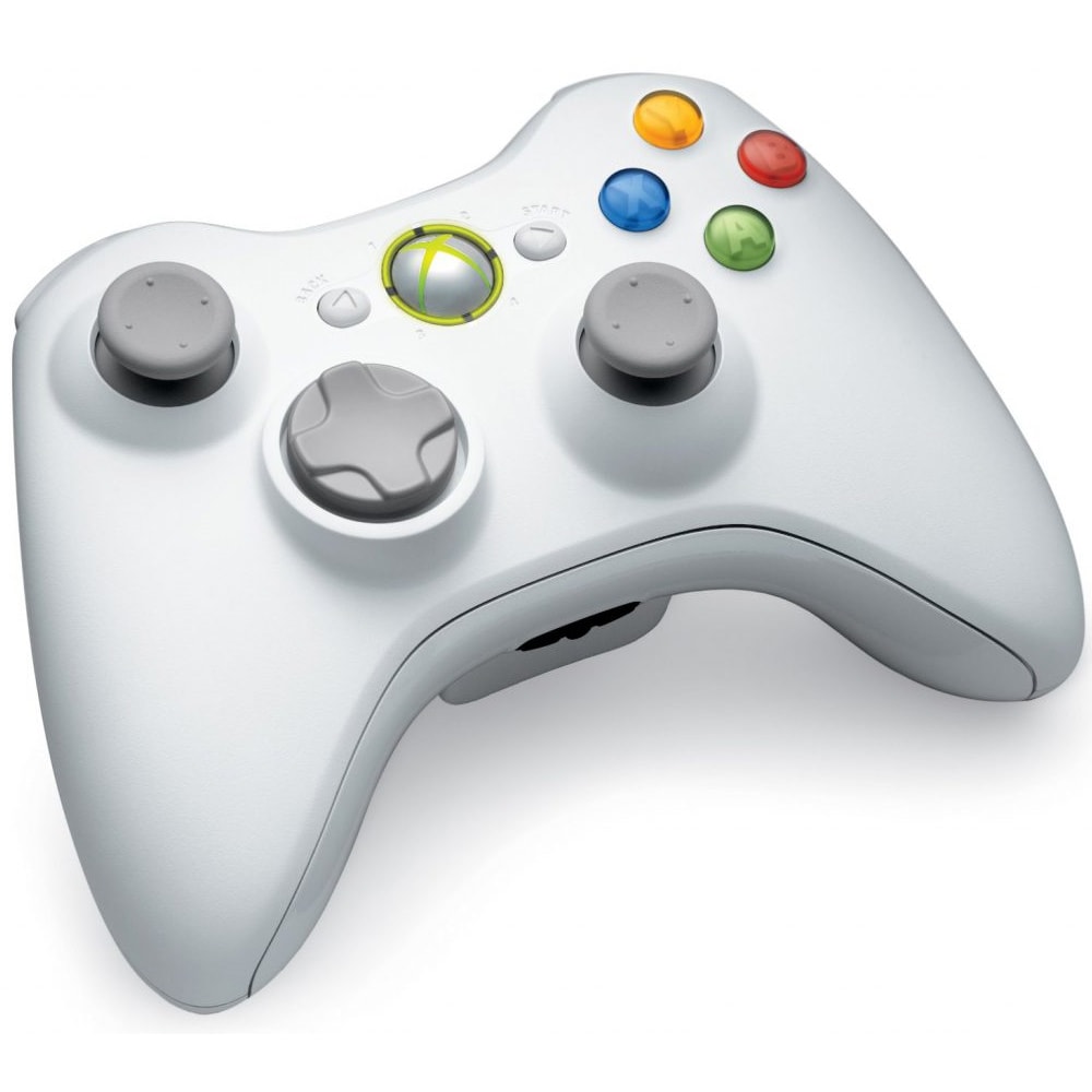 Microsoft Xbox 360 wireless controller - Hvid
