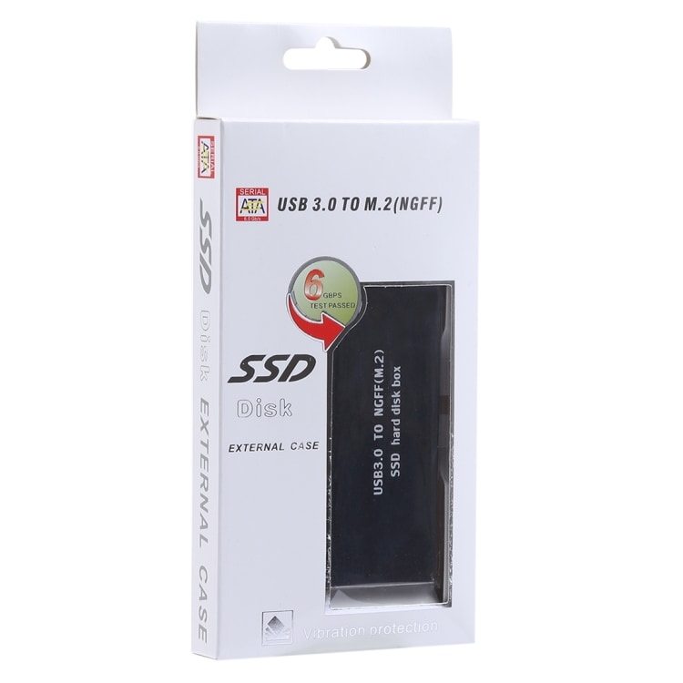 USB 3.0 til NGFF (M.2) SSD Extern Harddisc Adapter
