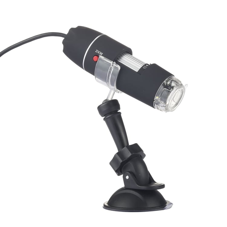 skjule midnat lomme Digitalt USB Mikroskop 1600X Forstørrelse - Køb på 24hshop.dk