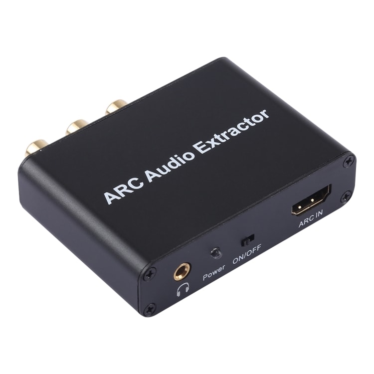 ARC Konverter - HDMI ARC til SPDIF + Coaxial + L/R 192KHz