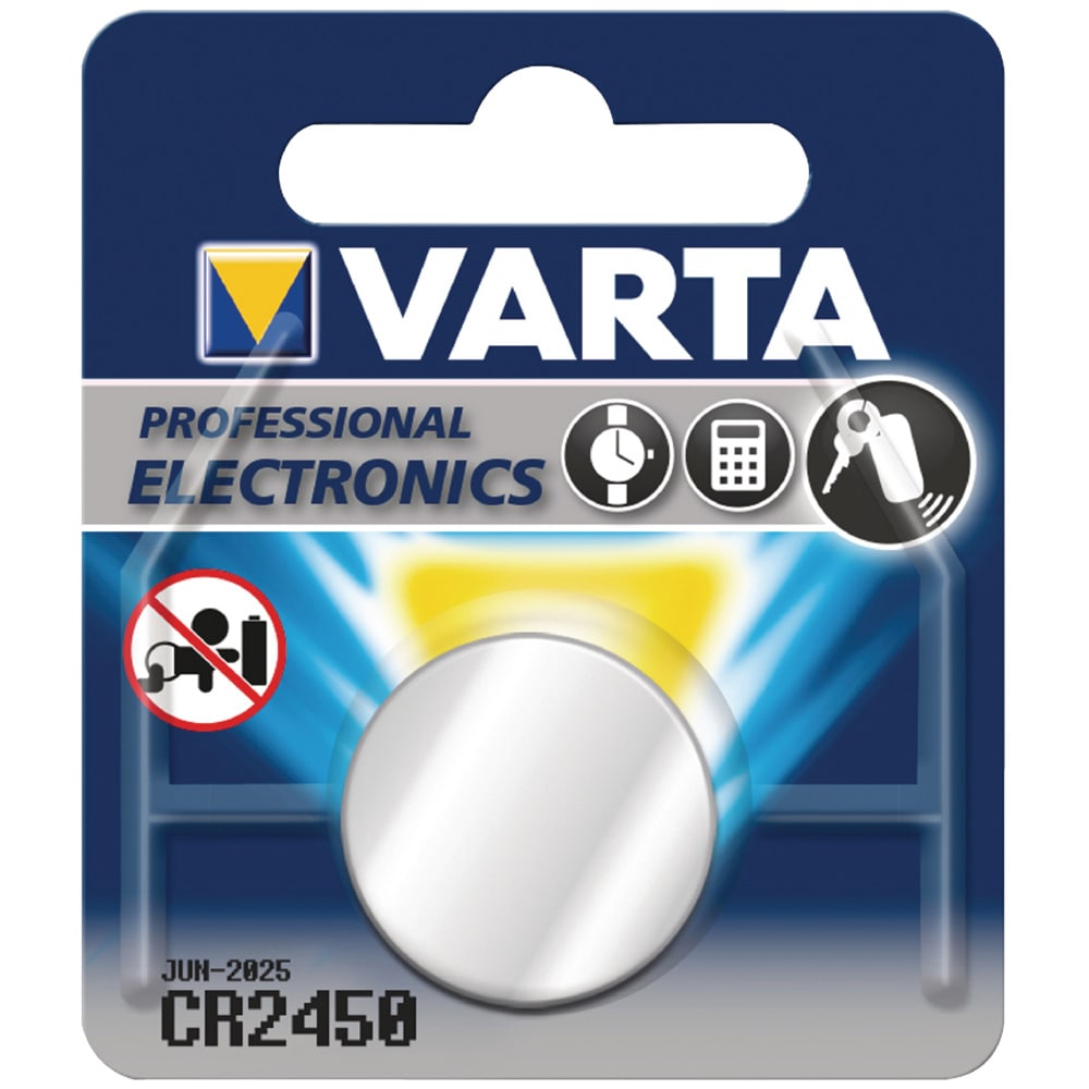 Varta Litium knappcelle CR2450 3V