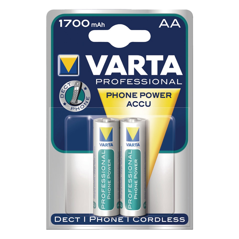 VARTA PhonePower Batteri for Trådløse telefoner AA LR6 Mignon - 2 Pak