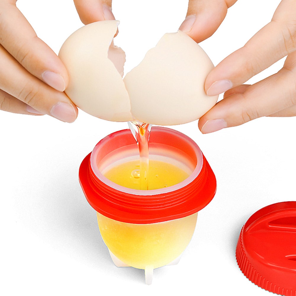 Silikonekop for tilberedning af æg