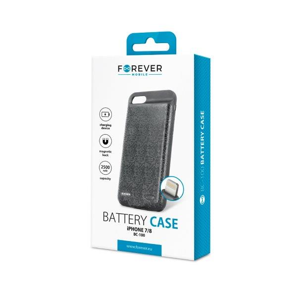 Forever opladningscover BC-100 for iPhone 7 / 8 - 2500 mAh