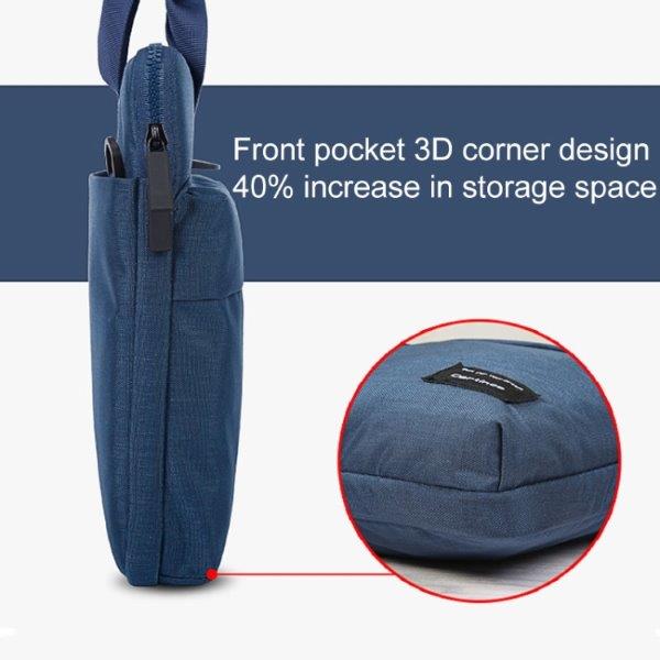 RFID-beskyttet taske med skulderrem - 13 tommer