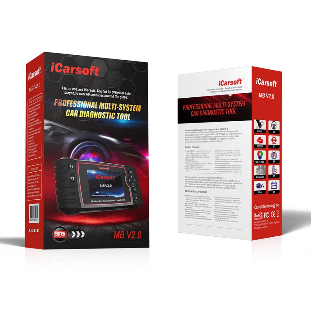 iCarSoft MB V2.0 Bildiagnostik