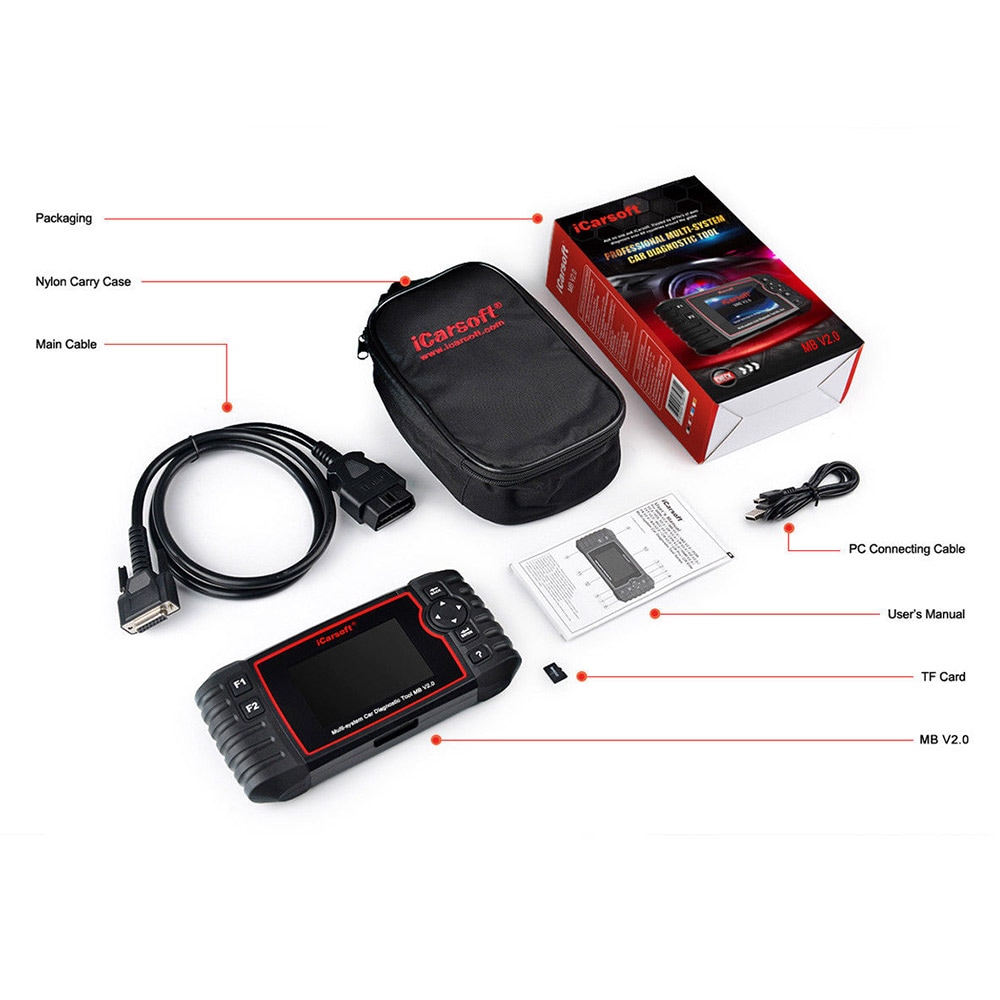iCarSoft MB V2.0 Bildiagnostik