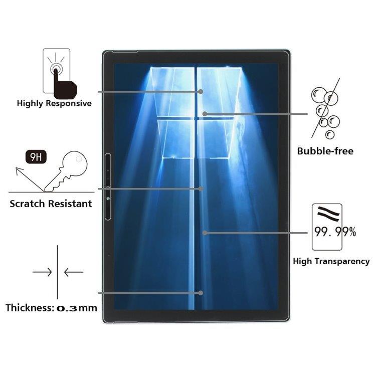 Tempereret Skærmskåner Glas Microsoft Surface Pro 4 12.3 inch
