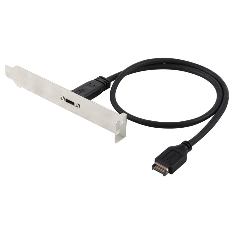 Bracket USB-C - USB 3.1 Type-E 50cm