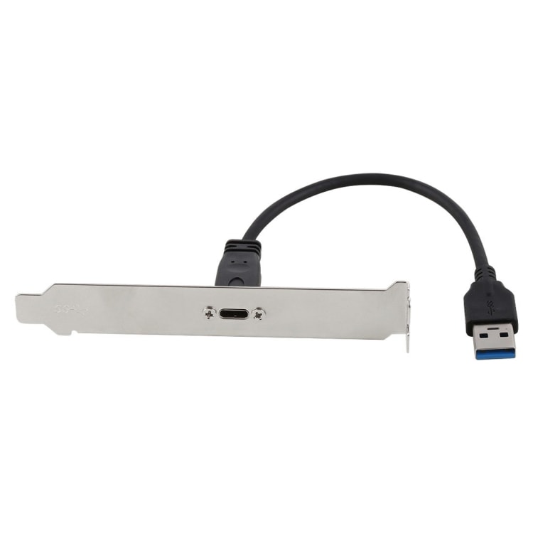 Bracket USB-C - USB 3.0 Male 20cm
