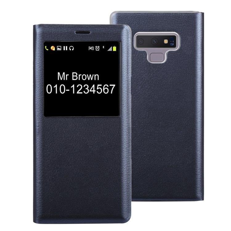 Flipfoderal ID Vindue Samsung Galaxy Note 9 Mørkeblå