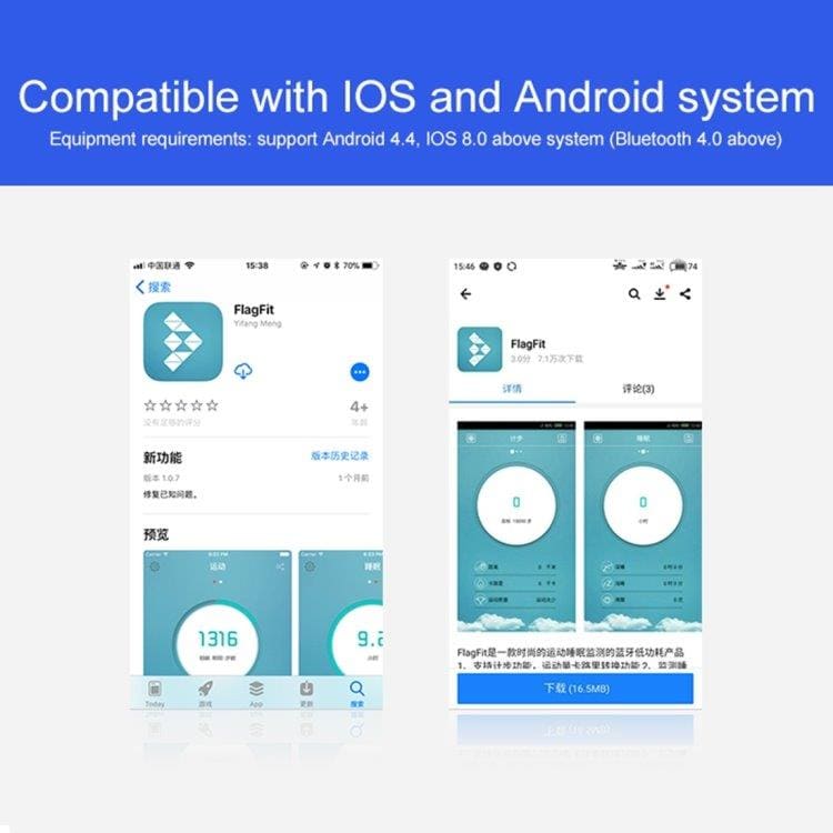 TLW08 Aktivitetsarmbånd iOS/Android - Rosa