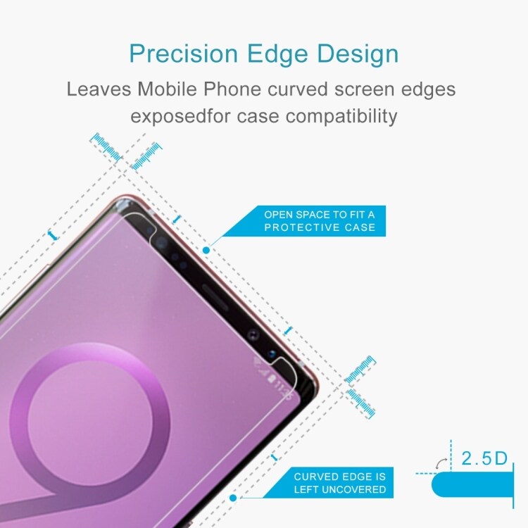 2-pak Tempereret Beskyttelsesglas Samsung Galaxy Note 9