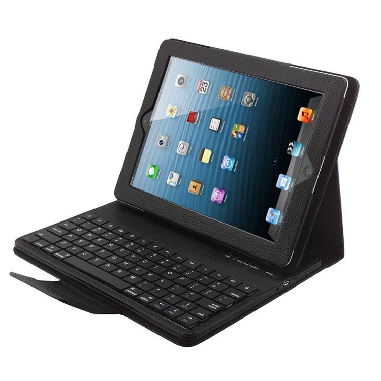 Tastaturfoderal iPad 4 / 3 / 2 - Sort
