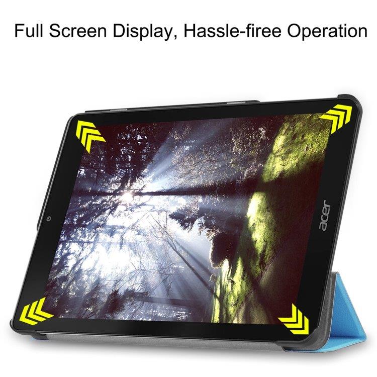 Trifold Beskyttelsesfoderal Acer Chromebook Tab 10, Blå