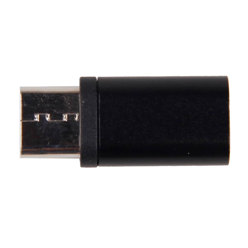 MicroUSB til USB Type -C Adaper Sort