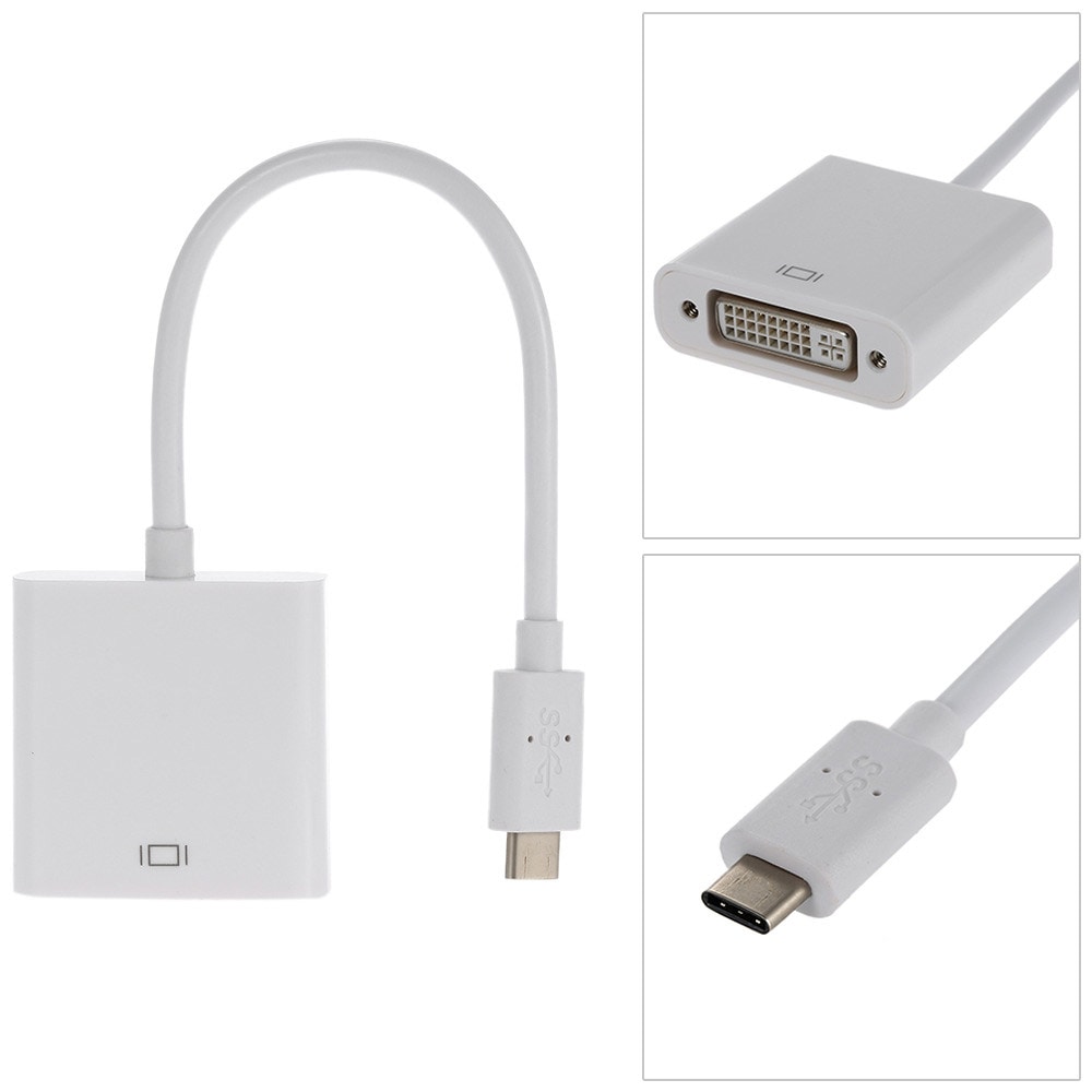 USB Type C til DVI-Adapter