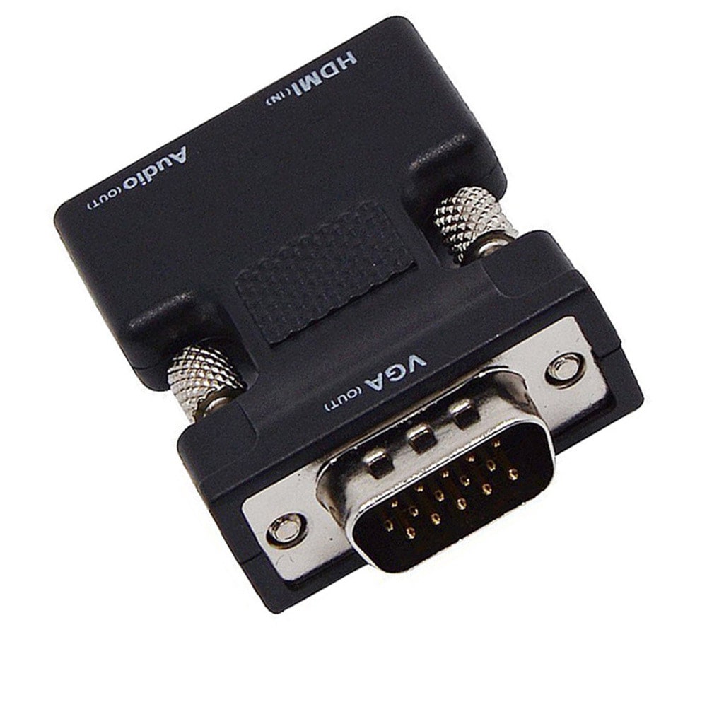 HDMI Hun til VGA+Lyd-Adapter
