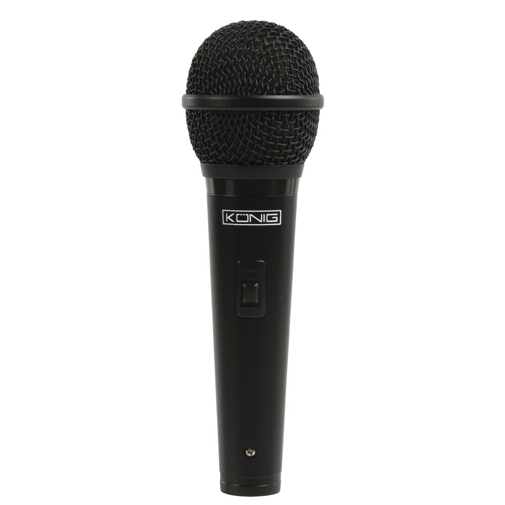 König Mikrofon 6.35 mm -72 dB Sort